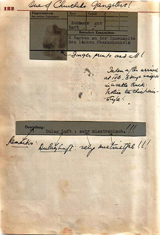 Page 90a, POW ID Card